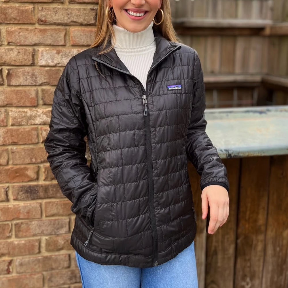 Patagonia Nano Puff Black Jacket - Picture 3 of 6